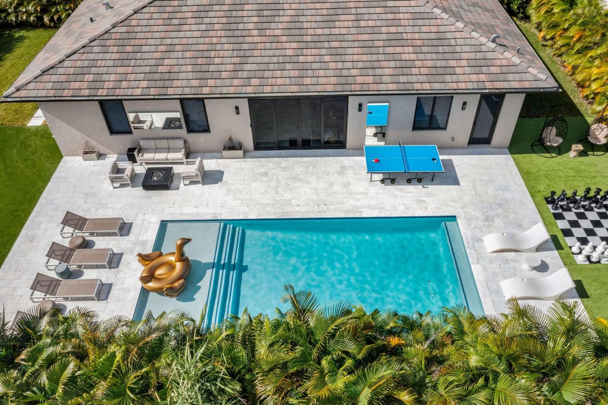 Luxury Villa Amara W/Heated Pool/Sauna/Gym/Bbq Miami Exterior foto