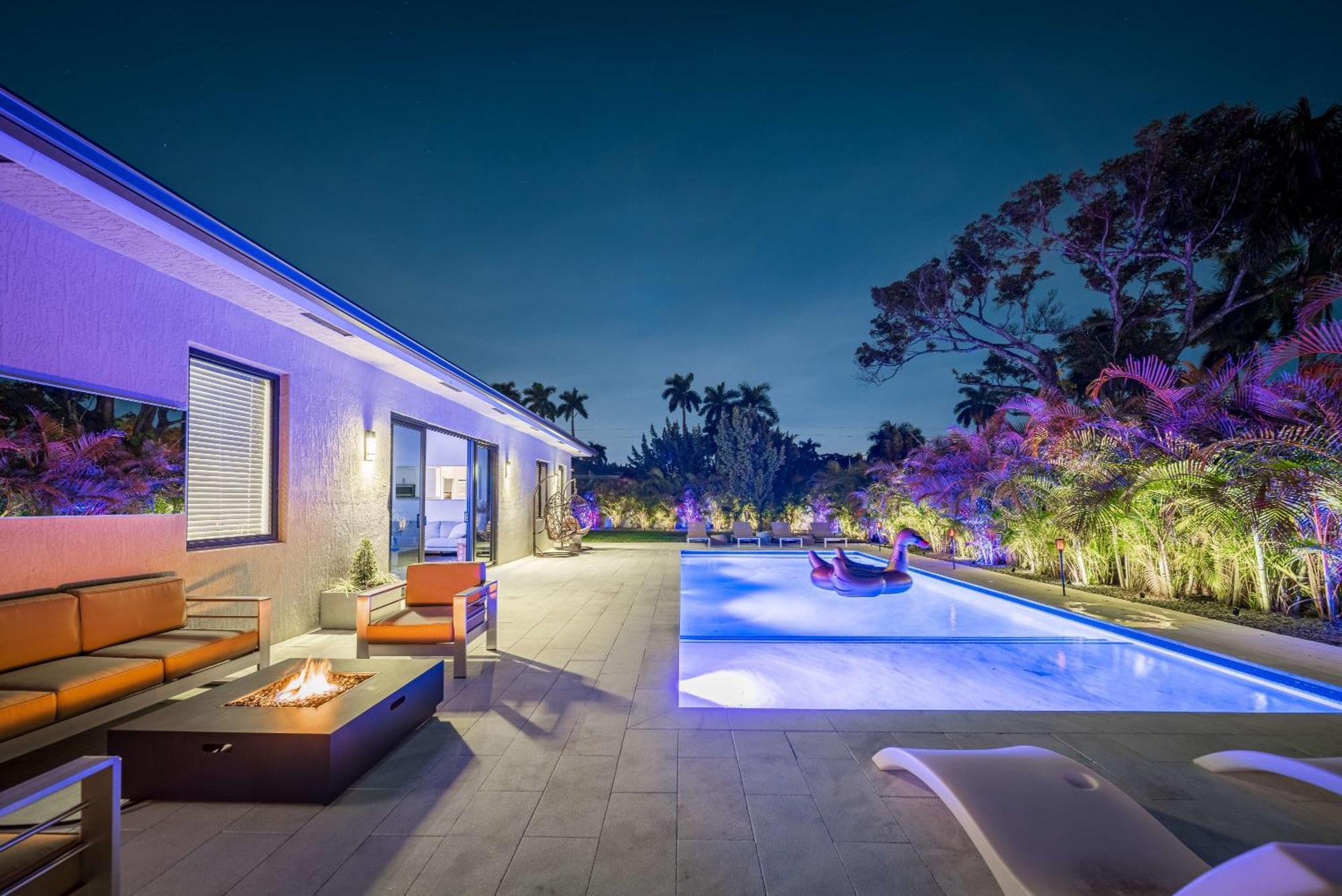 Luxury Villa Amara W/Heated Pool/Sauna/Gym/Bbq Miami Exterior foto