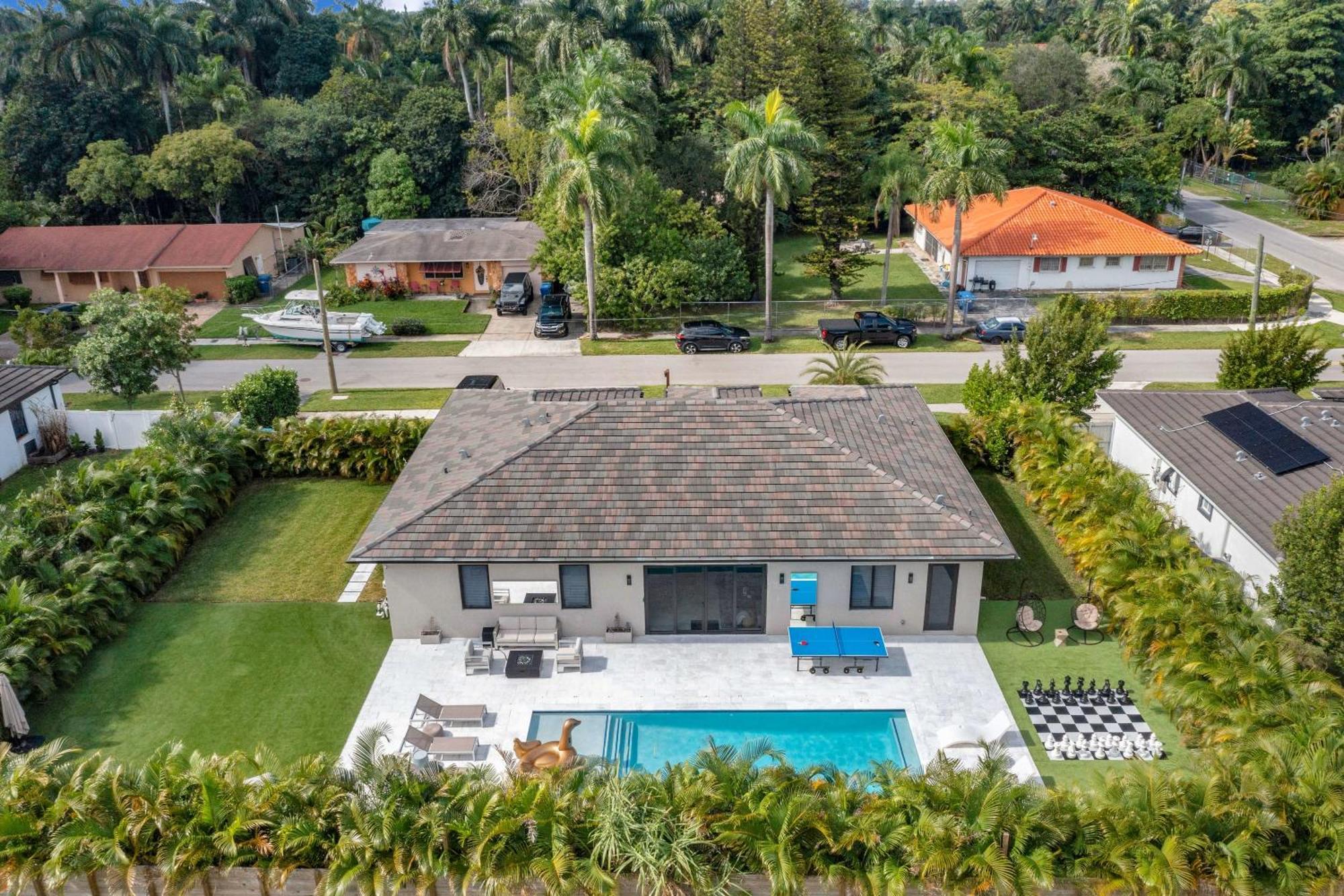 Luxury Villa Amara W/Heated Pool/Sauna/Gym/Bbq Miami Exterior foto