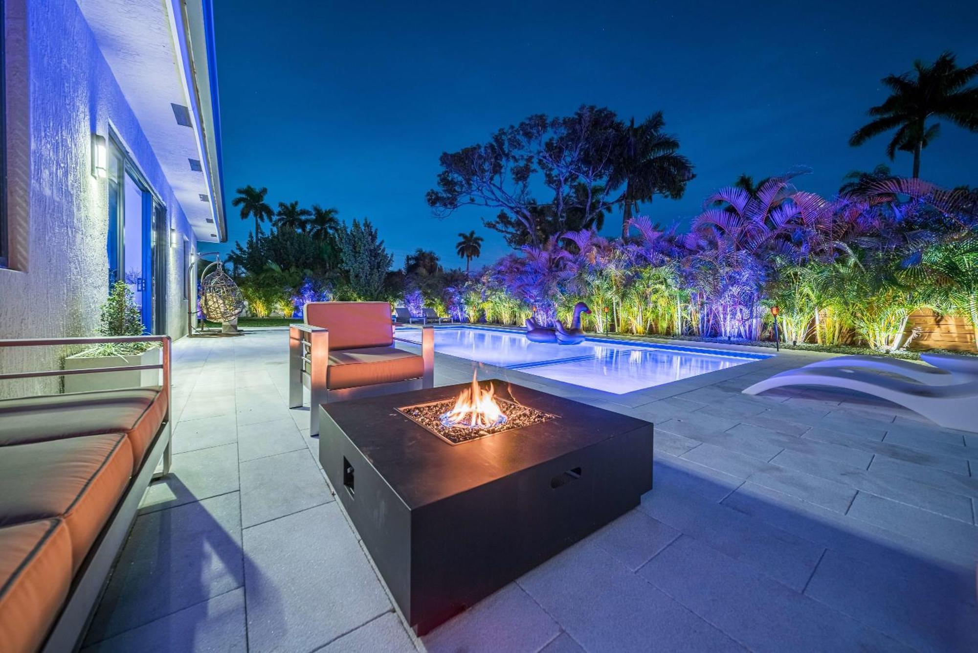 Luxury Villa Amara W/Heated Pool/Sauna/Gym/Bbq Miami Exterior foto